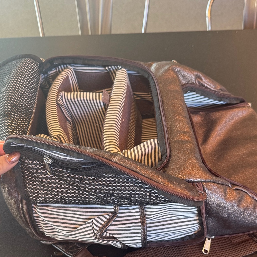 Stylish Brown Backpack